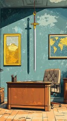 Sword of Damocles Modern Metaphor Greek Mythology Religion Spiritual Symbol