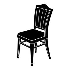 Dining Chair Vector art illustration