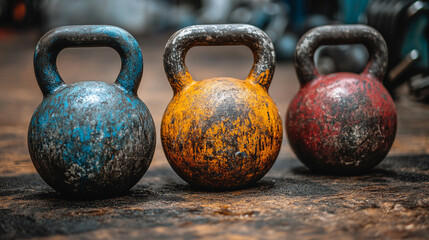 kettlebell in a sleek gym setting, highlighting its design and functionality as part of a fitness regimen