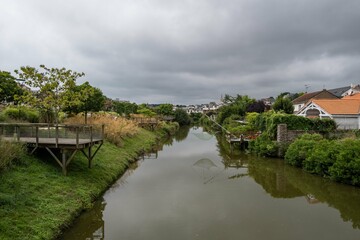 Obraz premium La ville de Pornic en Loire-Atlantique