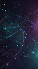 Abstract Data Visualization with Geometric Shapes and Digital Patterns