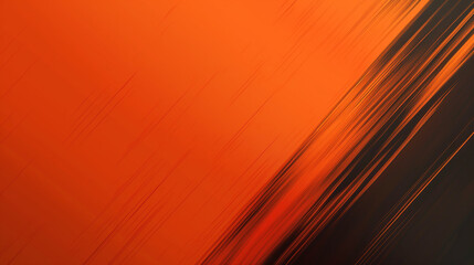 Smooth orange black grainy gradient backdrop poster. Website menu sport banner background