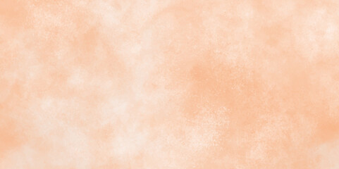 soft abstract watercolor background with fogg and clouds, cloudy and stained watercolor painting textured on white paper, Pink and orange light background with grunge effect, Old paper texture.