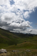 Nuvole sulle montagne