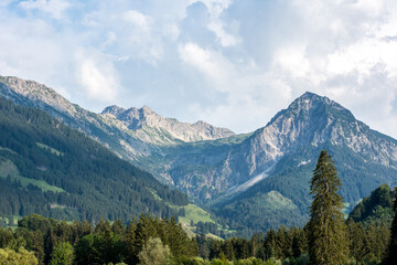 landscape in the mountains
