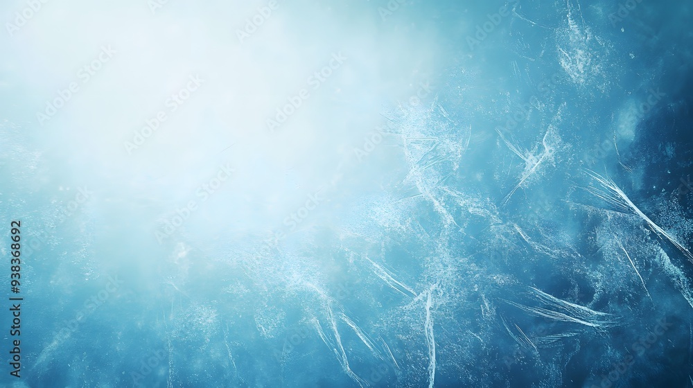 Wall mural a textured blue abstract background with a light gradient, suitable for various creative projects.