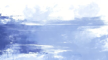 Obraz premium A serene abstract background featuring soft blue strokes and textures on a light canvas. 