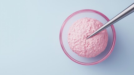 Advanced fertility preservation, egg freezing process in a clinical setting, 3D illustration