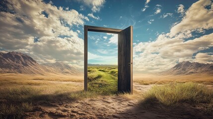 Open Door to a New Landscape