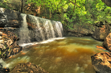 Tanougou Falls  waterfall in the Atakora mountains on the edge of the Pendjari Game Park