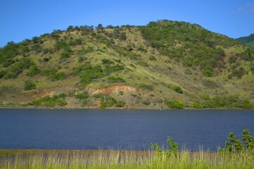 Fototapeta premium Landscapes on the island of Margarita, Venezuela. An infinite variety of landscapes can be found in Margarita, beautiful beaches, and green mountains!