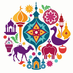 vector illustration of an abstract background