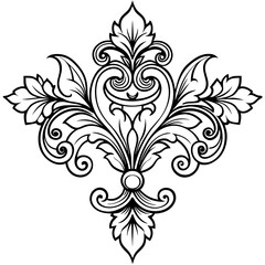vector floral ornament