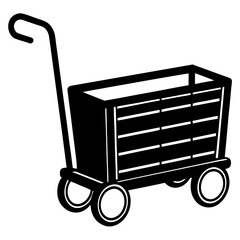 Trolley Vector art illustration