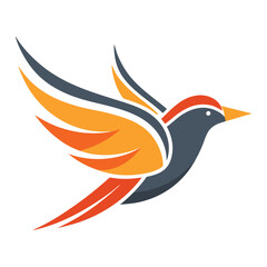 Beautiful birds logo design