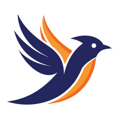 Beautiful birds logo design