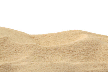 PNG Beige grain texture sand podium stack isolated on transparent background. Minimal empty display...