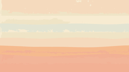 Horizontal abstract gradient background in peach and beige tones