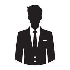 silhouette Businessman icon