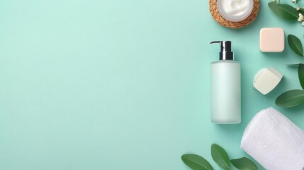 Cleansing with a moisturizing face wash, hydrating skincare, smooth and soft