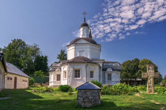 Resurrection Church in Tarusa, Kaluga region, in Russia.