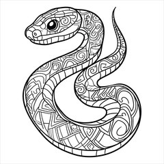 Snack coloring page mandala design. print design. Antistress coloring page, print, emblem, logo or tattoo, design, decor, T-shirt.