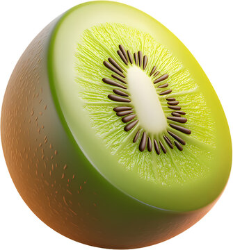 recommend clip art: 3D icon of kiwi clip art