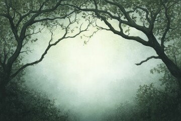 Fototapeta premium In the hush of the grove, the spirit of adventure stirs, awakening the mind with dreams waiting to be discovered.
