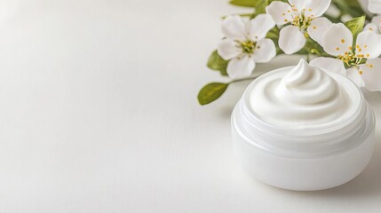 Creamy facial foam with soothing properties, calming skincare, rich and soft