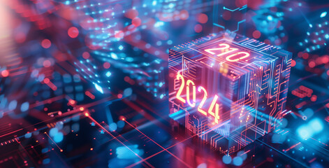 Fototapeta premium Modern technological background