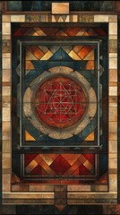 Sri Yantra Sacred Geometry Hinduism Religion Spiritual Symbol