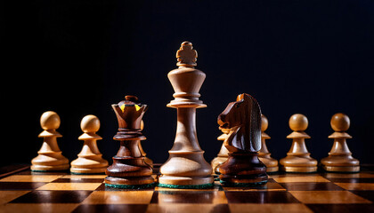 Chess Duel: King and Queen