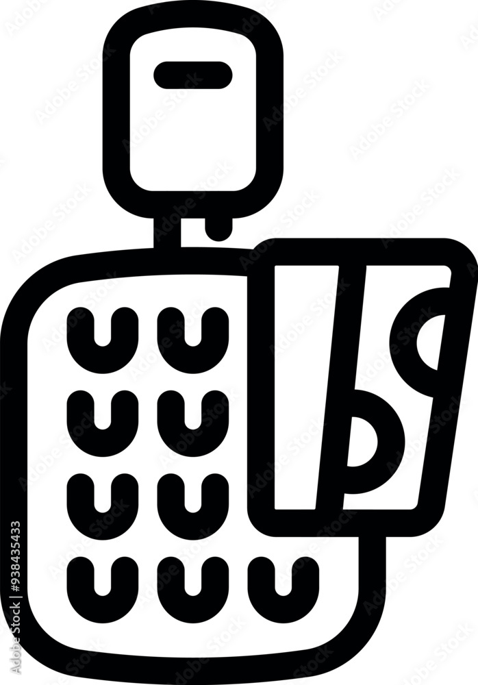 Poster credit card is being inserted into a pos terminal for payment
