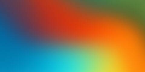 Abstract Colored Gradient Background Blurry Grainy Defocused Trendy Backgrounds For Banner, Poster, Wallpaper, Backdrop, 