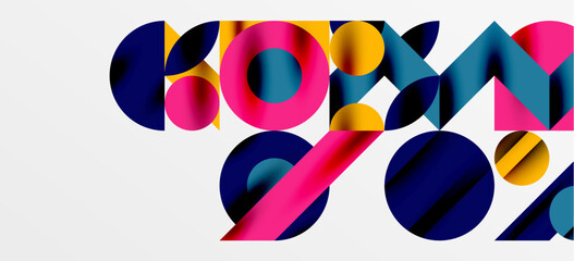 Geometric neo patterns. Abstract background for covers, banners, flyers and posters and other templates