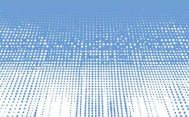  Blue and White Pixel Art Background with Blue Gradient, Horizontal Rows, and Symmetrical Pattern

