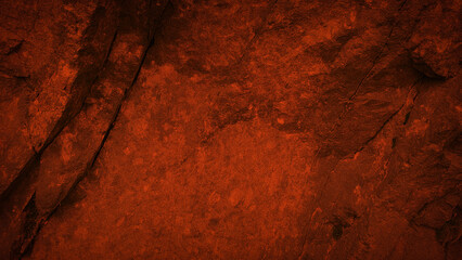 A bold 4K background featuring a natural granite stone texture in deep orange tones. Ideal for creating vibrant, abstract designs, wallpapers, and banners