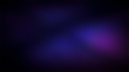 A dark, grainy 4K background with a purple and blue gradient, accented by magenta highlights. Ideal for creating moody, abstract wallpapers and banners