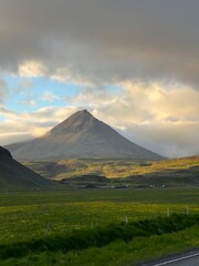 mountain in autumn