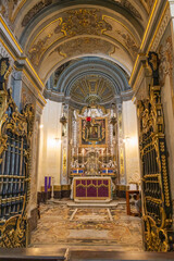 25 Mar 2023. Malta, Mdina. The Metropolitan Cathedral of Saint Paul, commonly known as St Paul's...