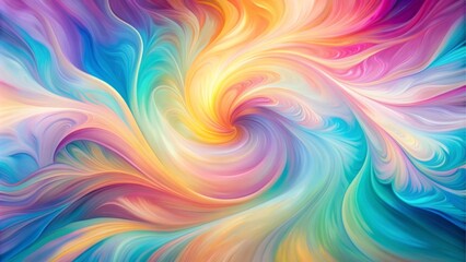 Fototapeta premium Colorful swirling abstract background