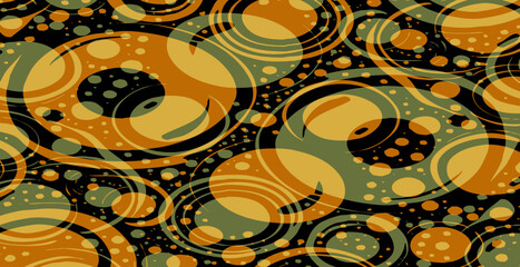 Abstract pattern. Illustration for printing on wall decorations. For use in graphics.