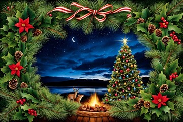 Village Life: A Festive Christmas with Animals