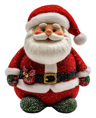PNG Charming festive Santa figure