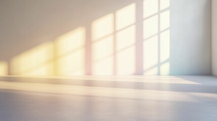 Dynamic interplay of light and shadow in a vivid spectrum design, capturing the essence of modern minimalism