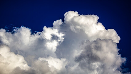 blue sky with clouds