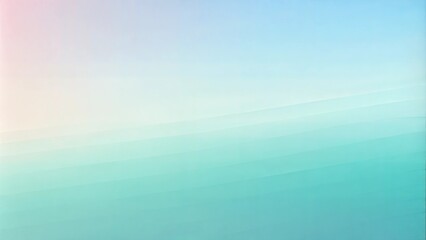 Fototapeta premium Abstract gradient background, soft mint blending