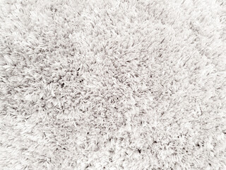 Texture faux fur fiber blanket rug.