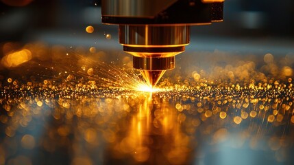 Precision Laser Cutting: Illuminating Focused Energy for Material Slicing