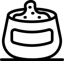 Jar of luxurious cosmetic cream is bubbling, promising a revitalizing skin care experience